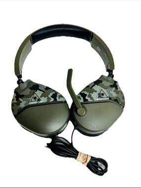 Turtle Beach Ear Force Recon 70 Wired Multiplatform Gaming Headset Green Camo